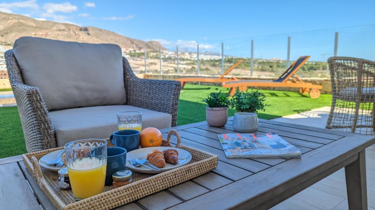 Panoramic Pool & Mountains House Daire Finestrat Dış mekan fotoğraf