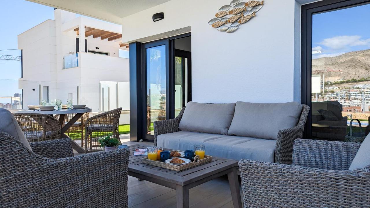 Panoramic Pool & Mountains House Daire Finestrat Dış mekan fotoğraf